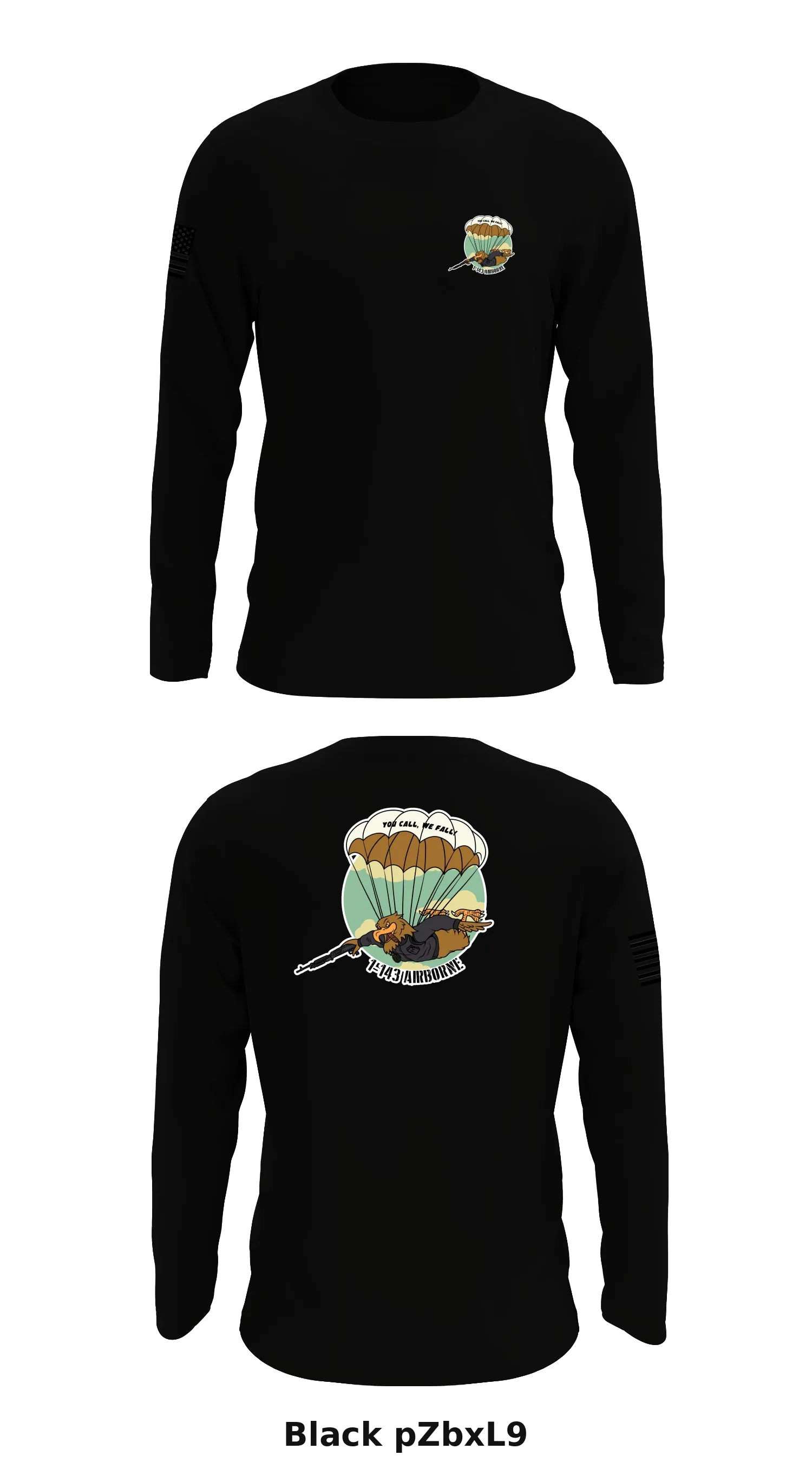 1-143rd Store 1 Core Men's LS Performance Tee - pZbxL9
