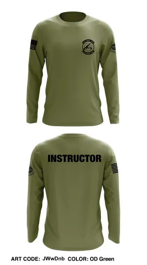 101 Security Forces Squadron Core Men's LS Performance Tee - JWwDnb
