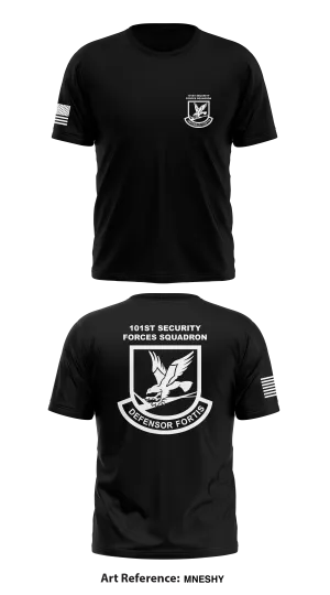 101st Security Forces Squadron Store 1 Core Men's SS Performance Tee - MneshY