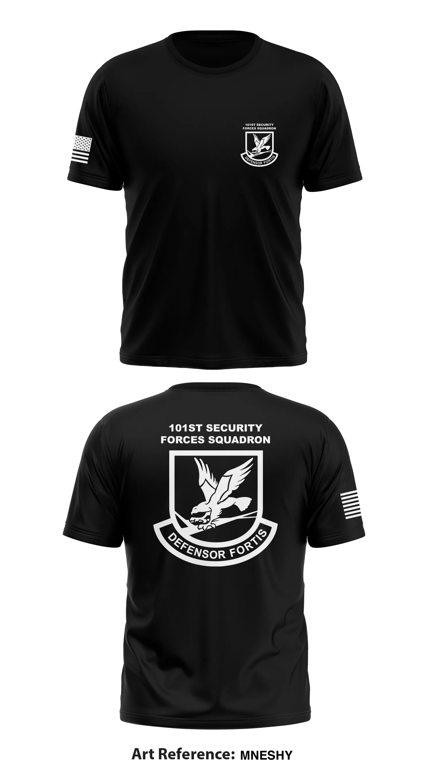 101st Security Forces Squadron Store 1 Core Men's SS Performance Tee - MneshY