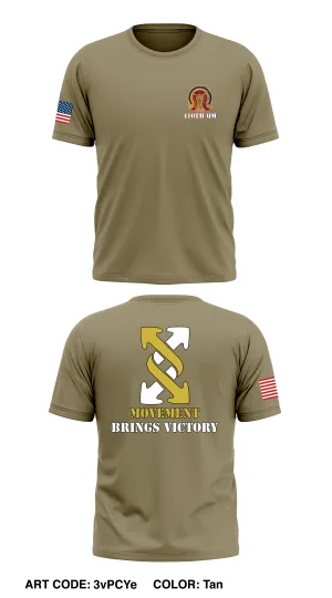 143RD SC Movement Brings Victory 410th QM Movers & Shakers  Store 1 Core Men's SS Performance Tee - 3vPCYe