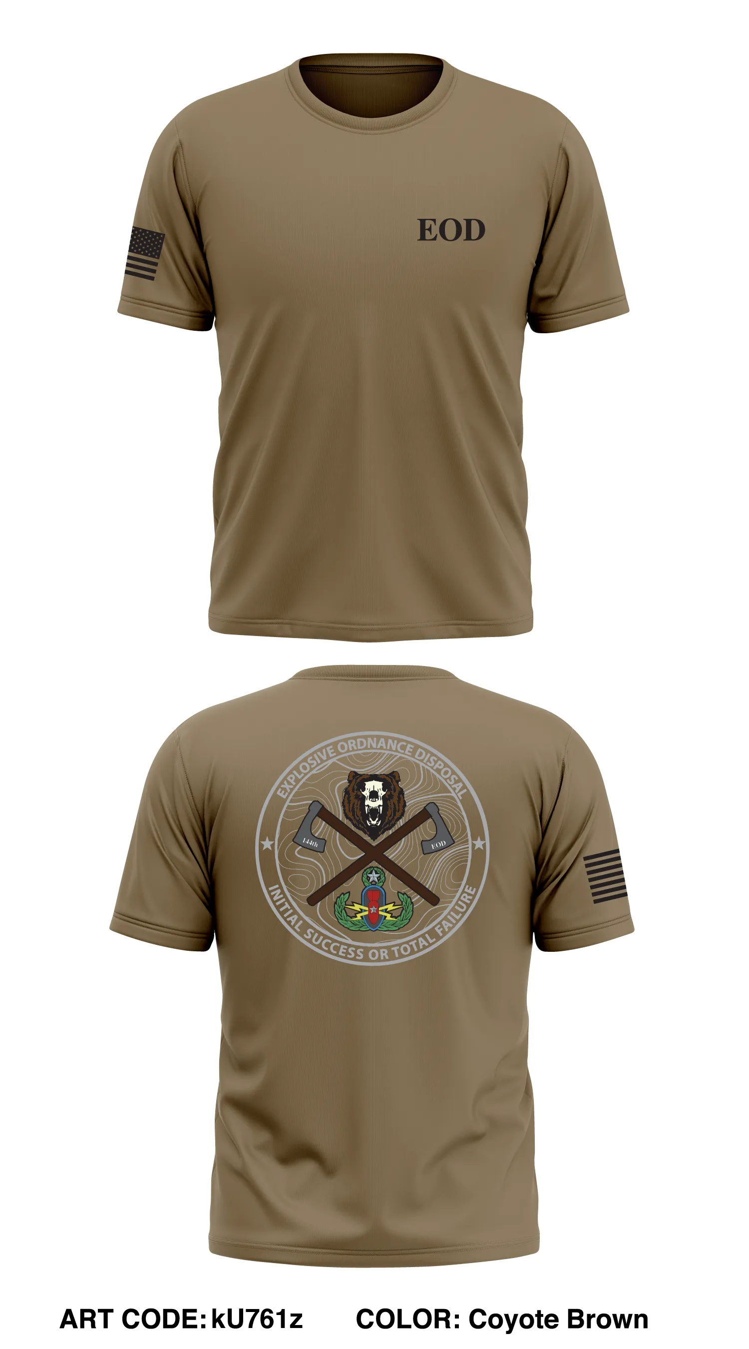 144th EOD Store 1 Core Men's SS Performance Tee - kU761z