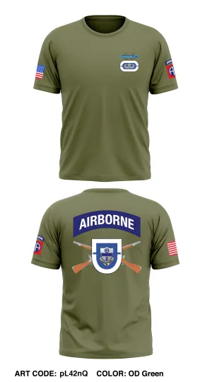 1st Battalion, 325th Airborne Infantry Regiment Core Men's SS Performance Tee - pL42nQ