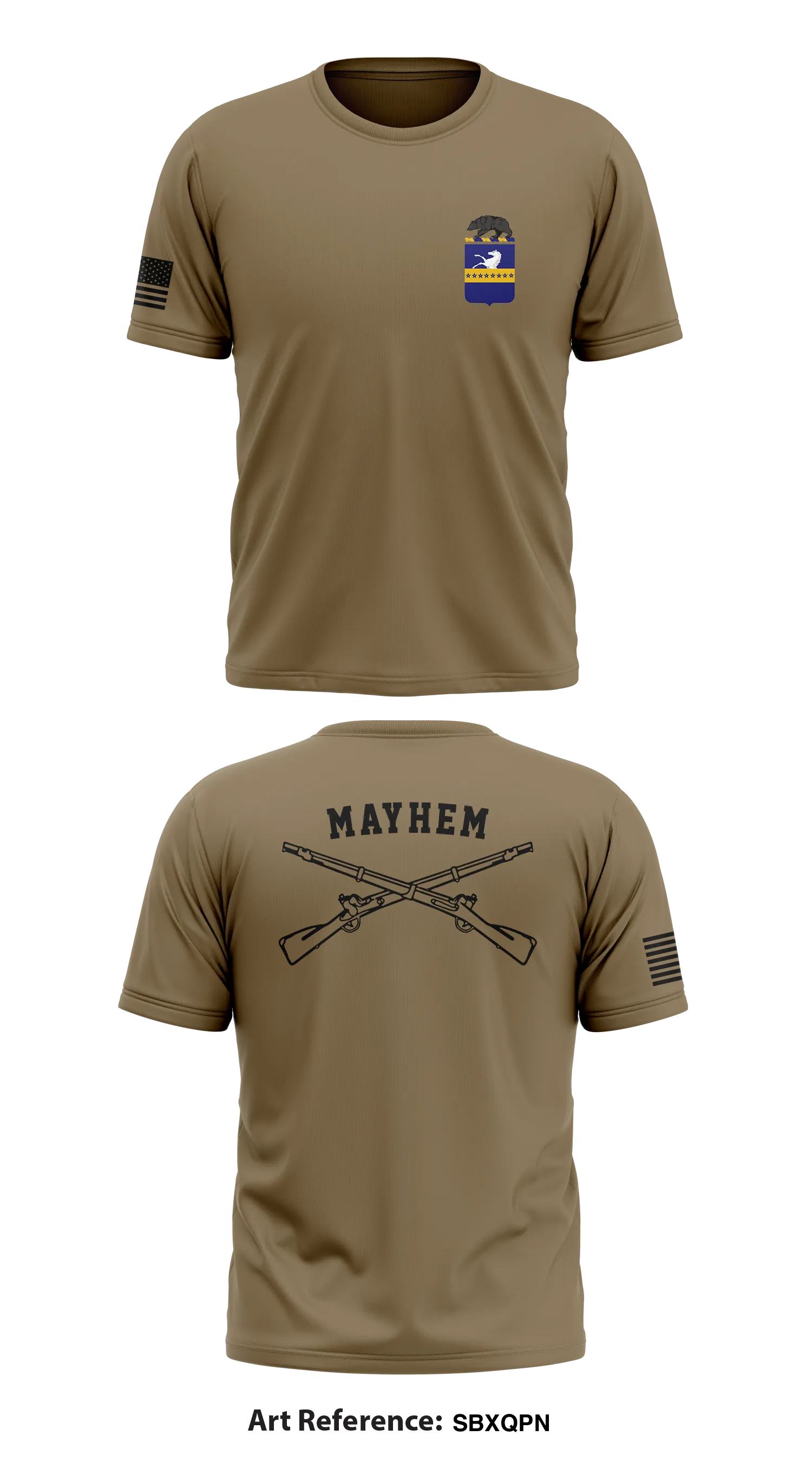 2-8 CAV Mortars Store 1 Core Men's SS Performance Tee - SBxqPn