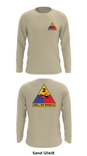 2 armor division Store 1 Core Men's LS Performance Tee - l2lei8