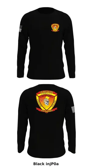 2nd Battalion 9th Marines Store 1 Core Men's LS Performance Tee - injP0aUPD