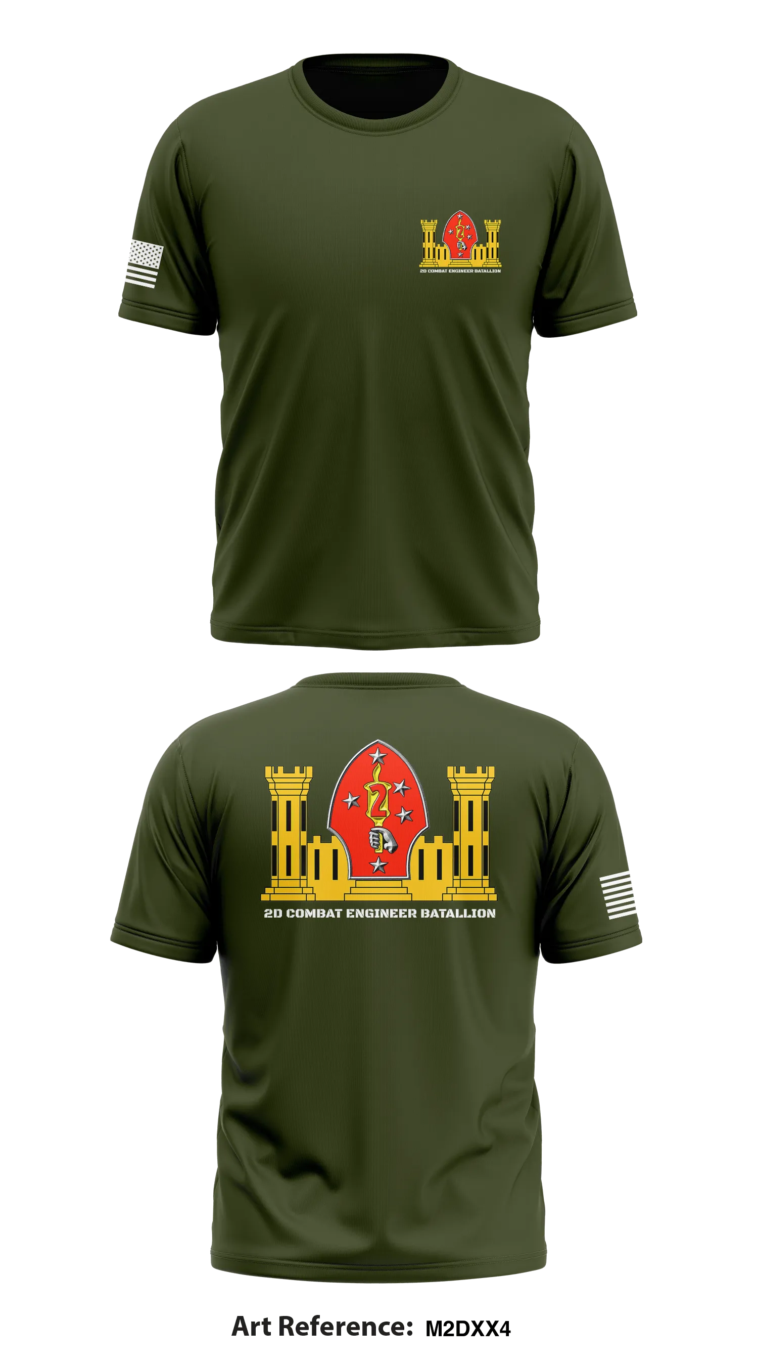 2nd CEB Store 1 Core Men's SS Performance Tee - M2Dxx4