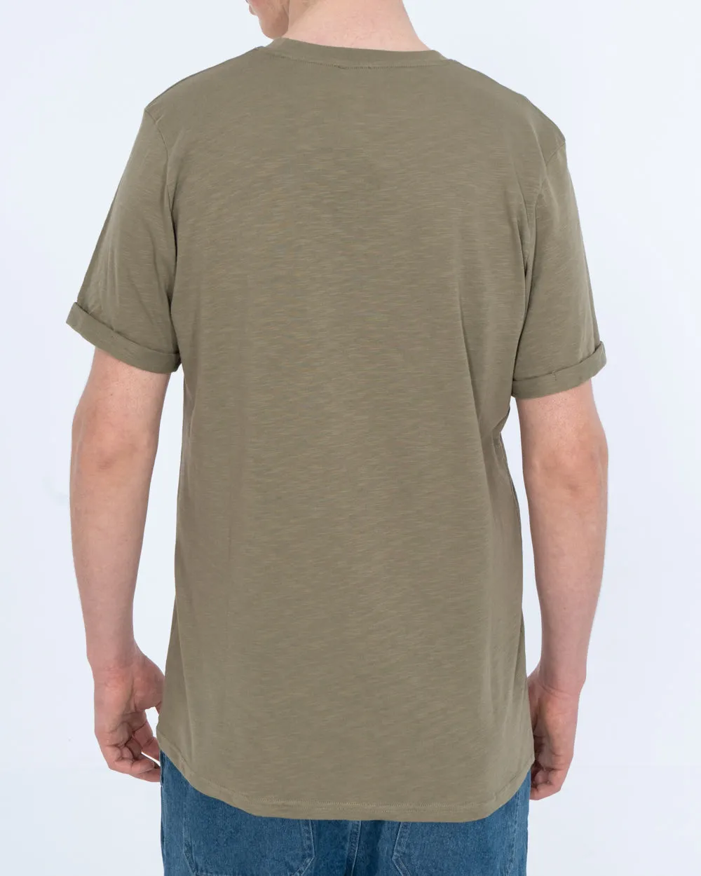 2t Arlo Tall Utility Pocket T-Shirt (khaki)