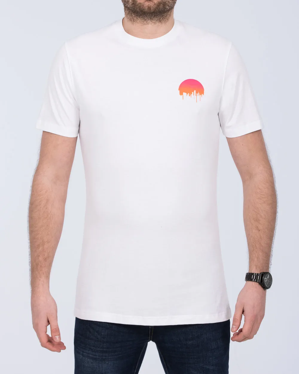 2t Tall Skyline T-Shirt (white)