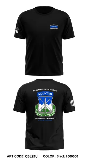 3-172 IN (MTN) Store 1 Core Men's SS Performance Tee - CBLZ4U