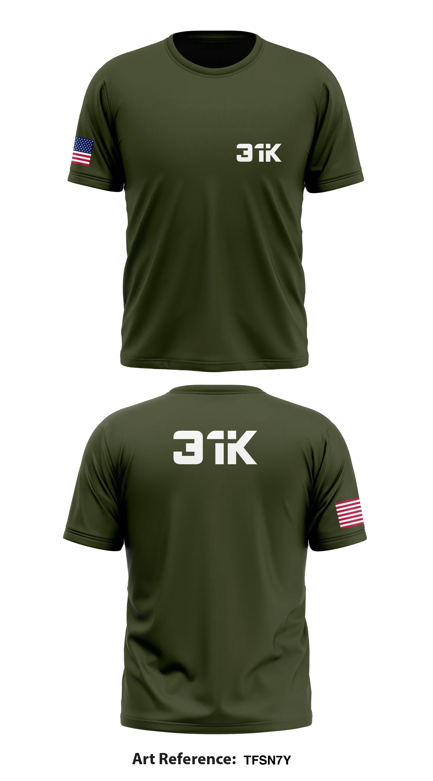31K Store 1 Core Men's SS Performance Tee - TfsN7y
