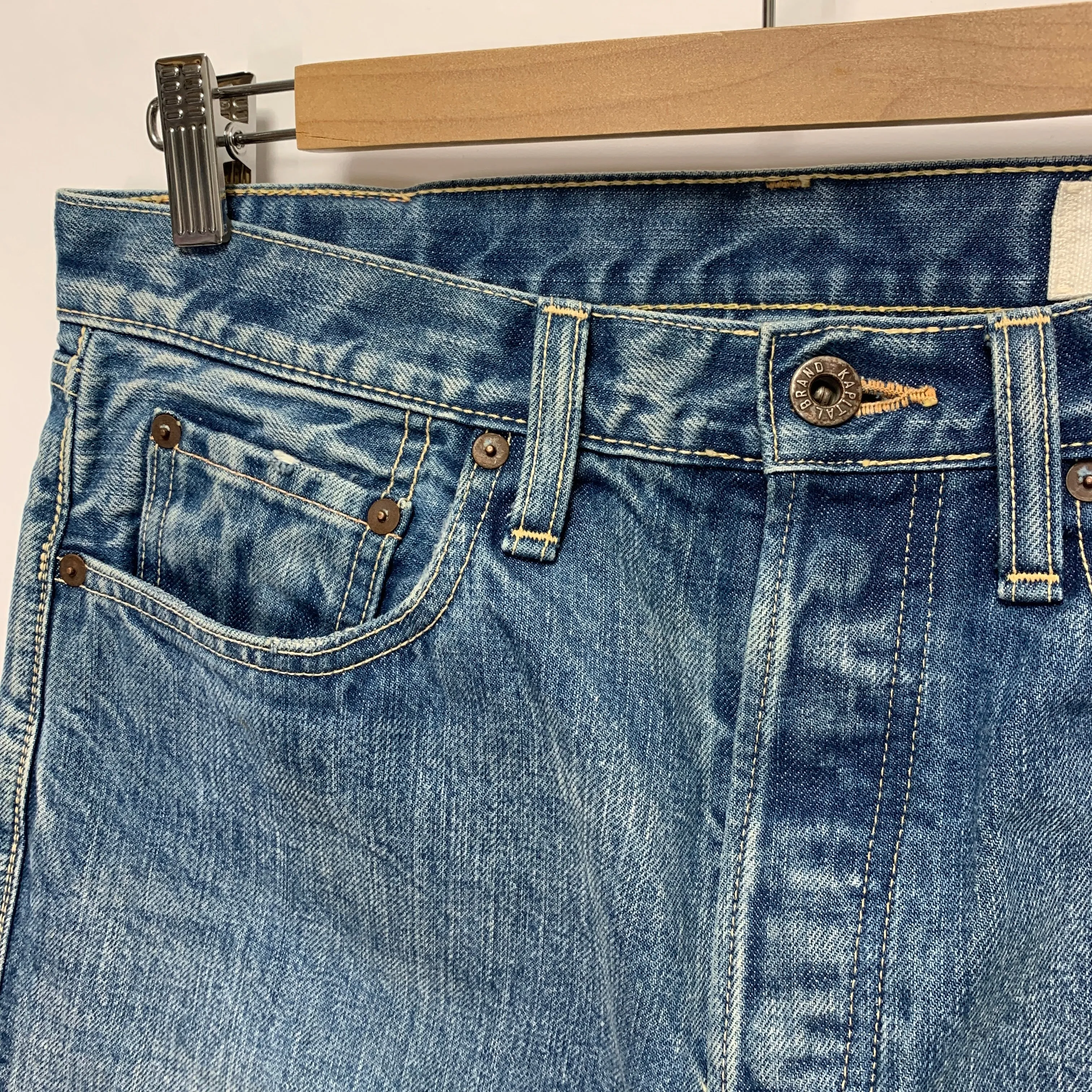 [32] Kapital Okayama DFKL Washed Indigo Denim Jeans