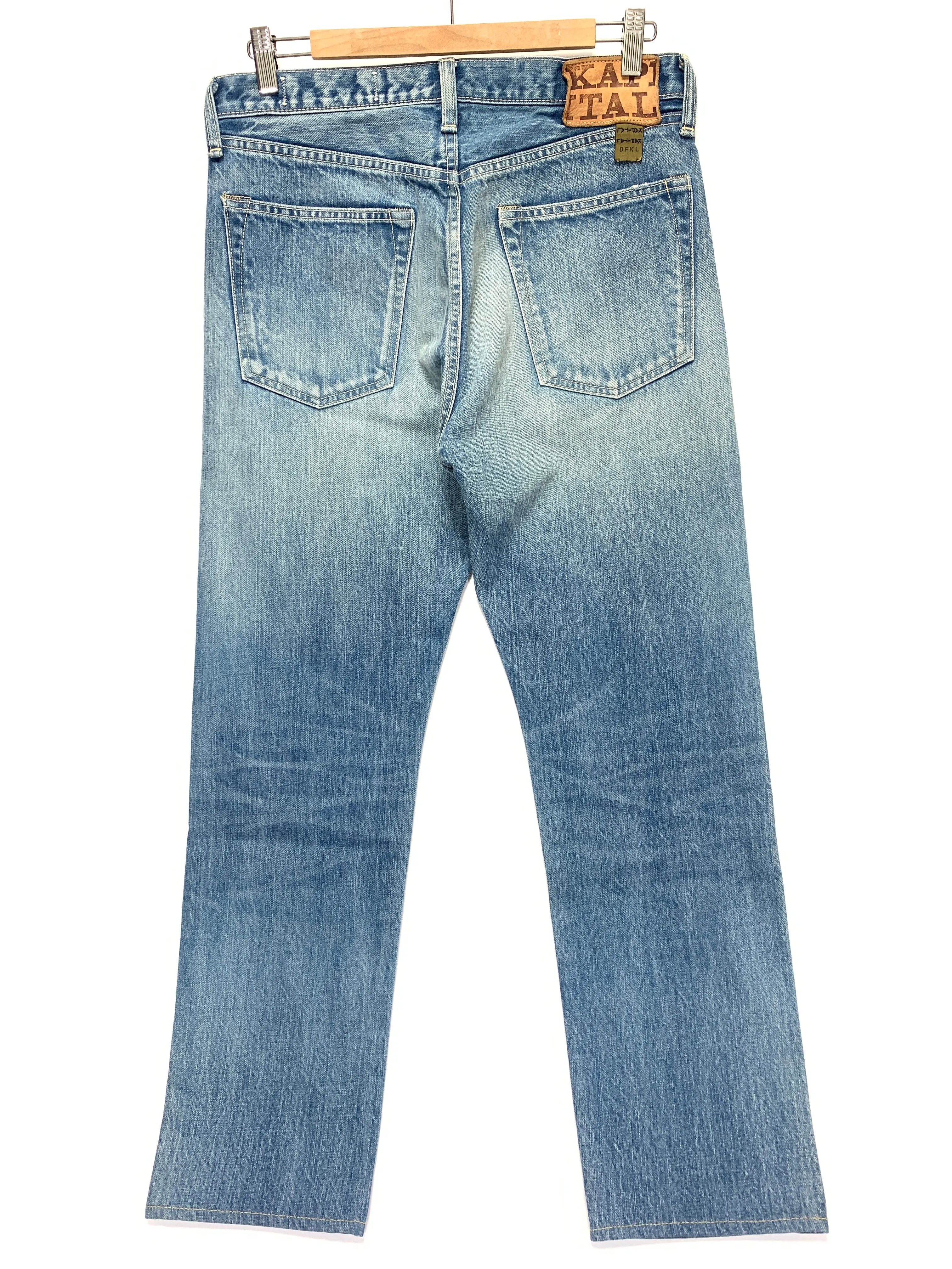 [32] Kapital Okayama DFKL Washed Indigo Denim Jeans