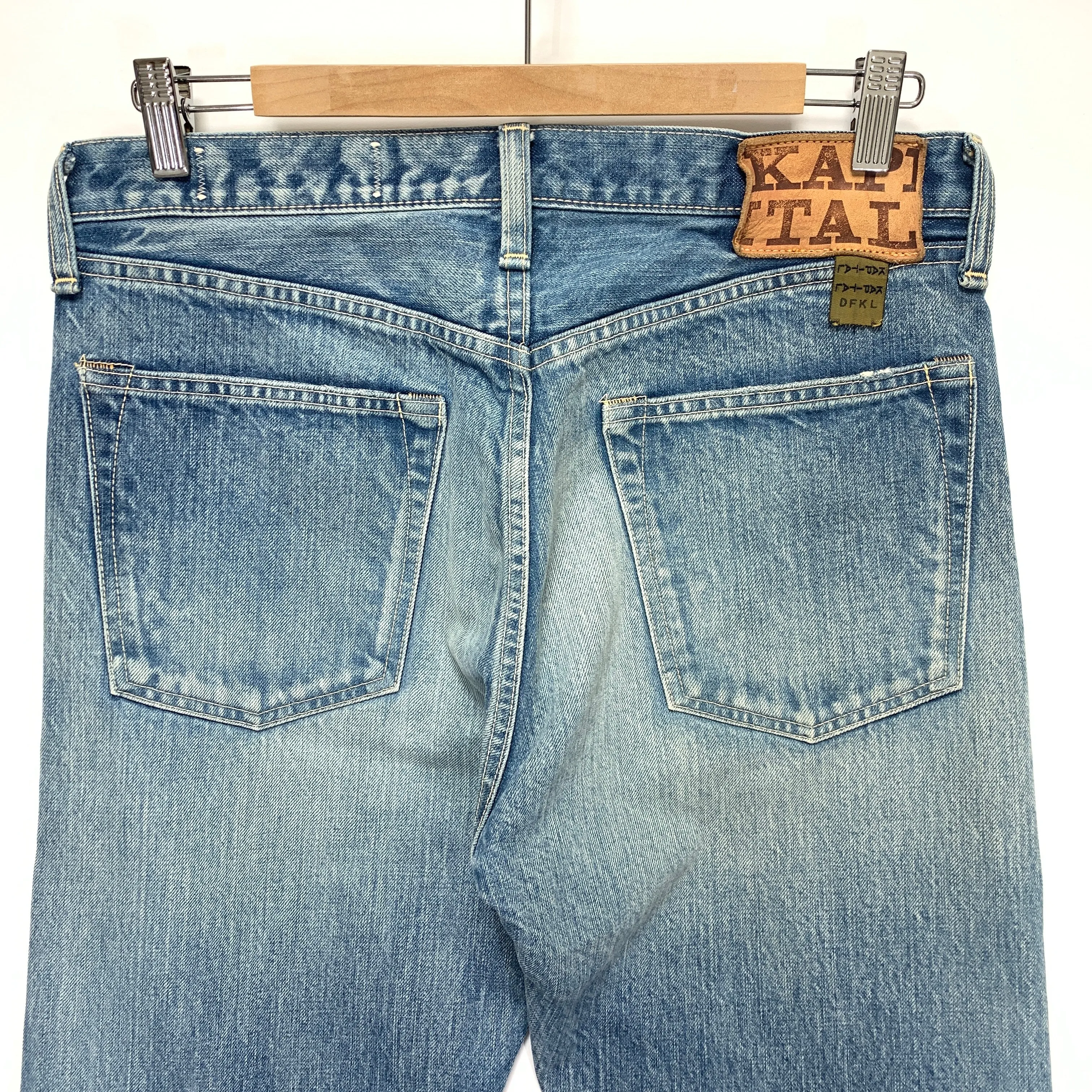 [32] Kapital Okayama DFKL Washed Indigo Denim Jeans