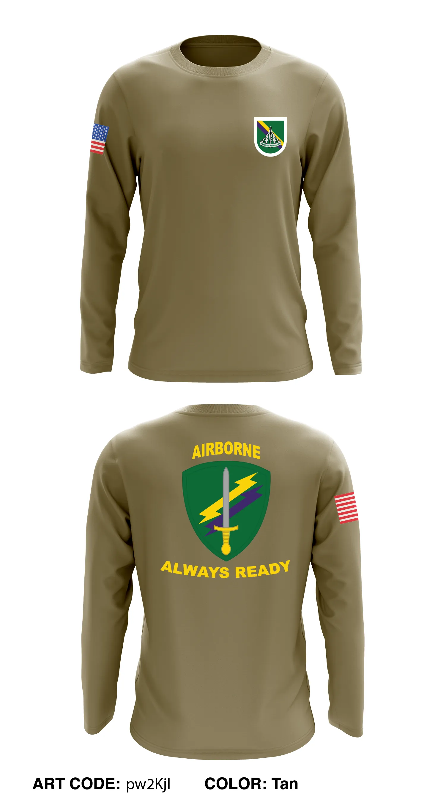 321st Tactical Psychological Operations Command  Store 1 Core Men's LS Performance Tee - pw2Kjl