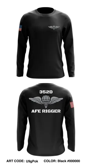 352d Store 1 Core Men's LS Performance Tee - U9gPok