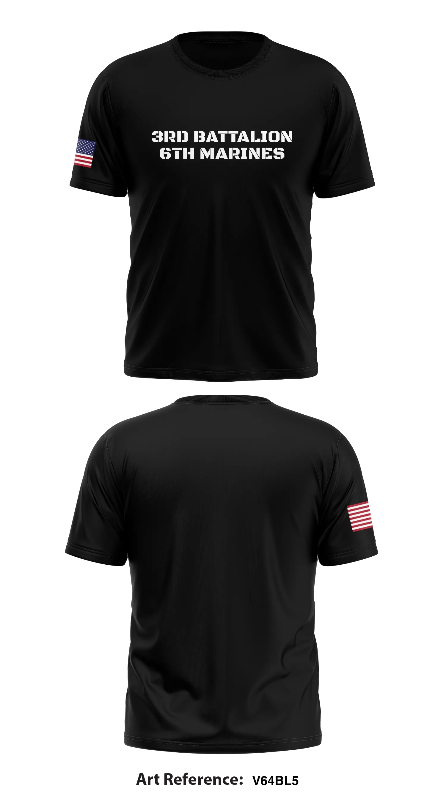 3rd Battalion 6th Marines Store 1 Core Men's SS Performance Tee - v64bL5