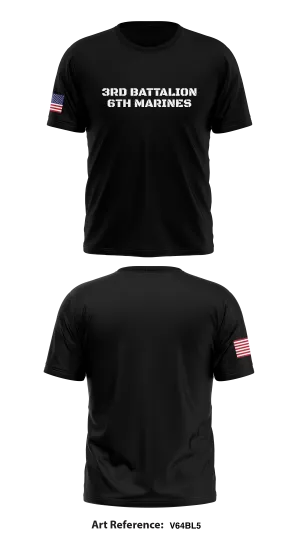 3rd Battalion 6th Marines Store 1 Core Men's SS Performance Tee - v64bL5