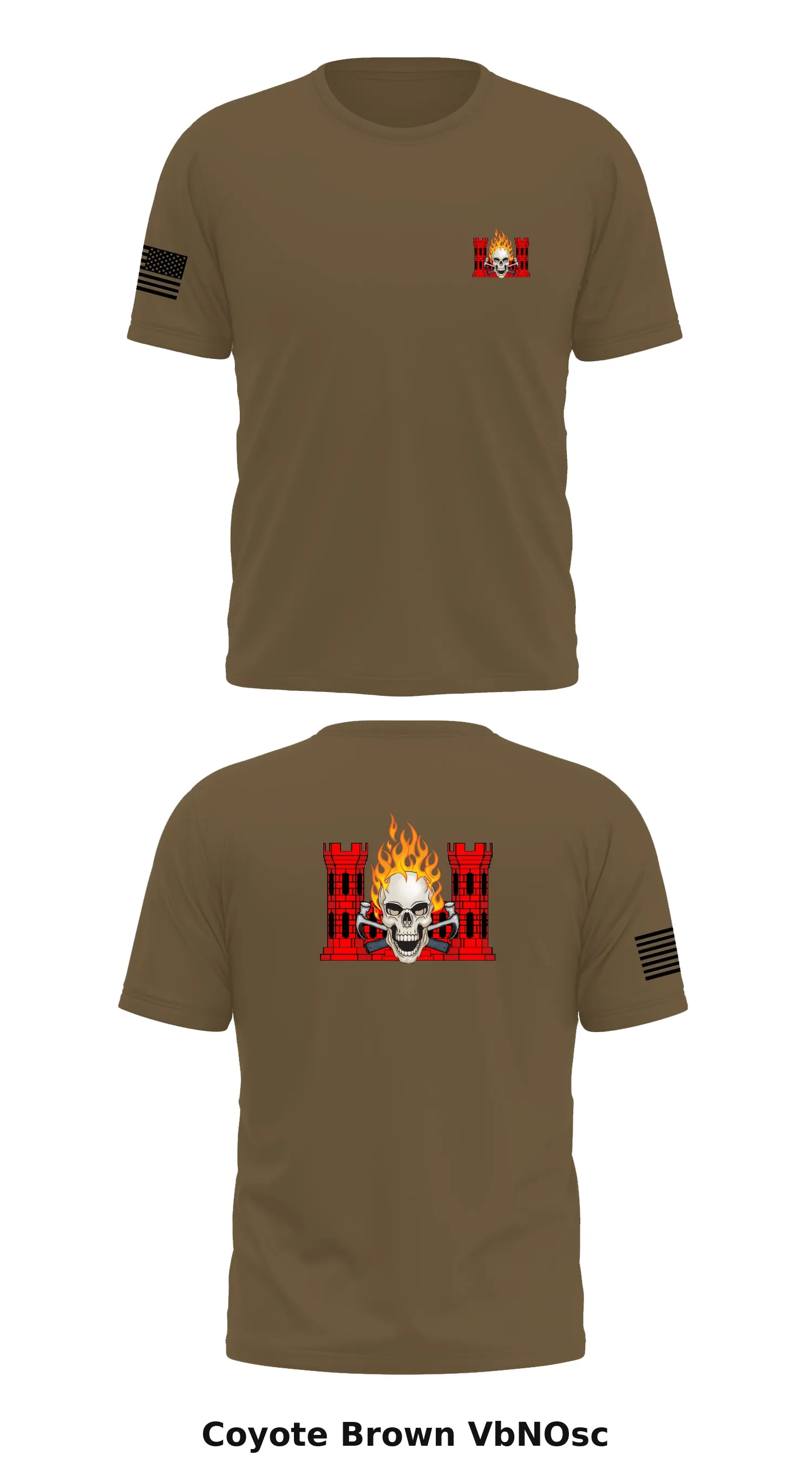 3rd Platoon, 1022nd EVCC Store 1 Core Men's SS Performance Tee - VbNOsc