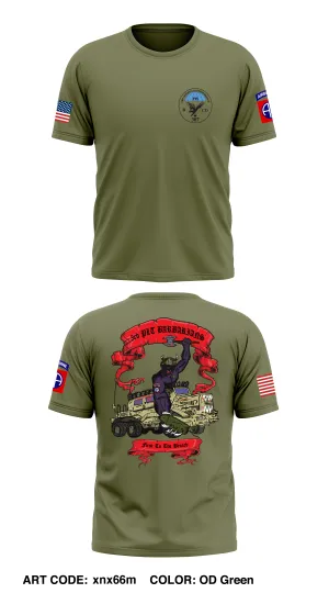 3rd PLT, Bco, 307th AEB, 3rd BCT, 82nd ABN DIV Store 1 Core Men's SS Performance Tee - xnx66m