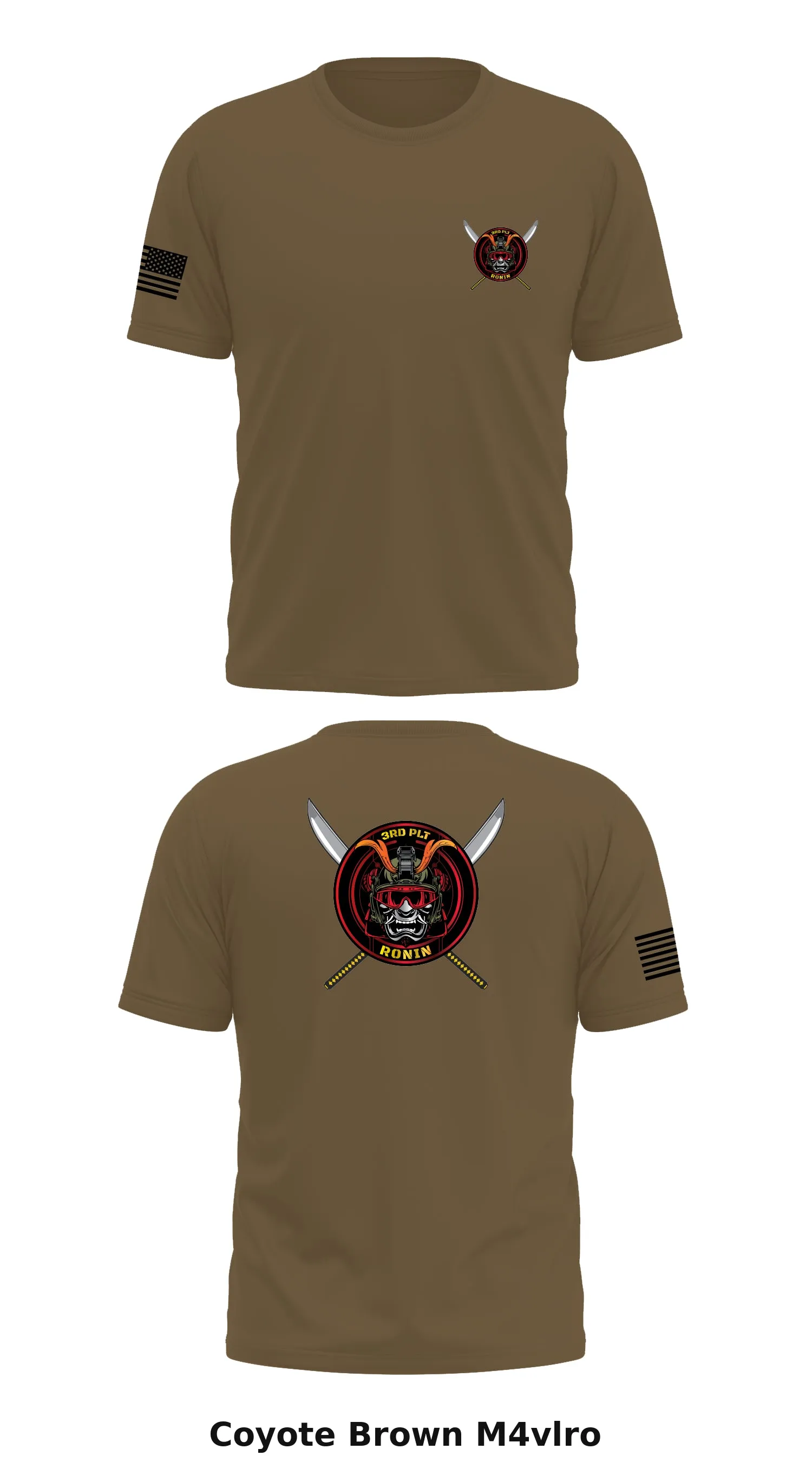 3rd PLT RONIN Store 1 Core Men's SS Performance Tee - M4vlro