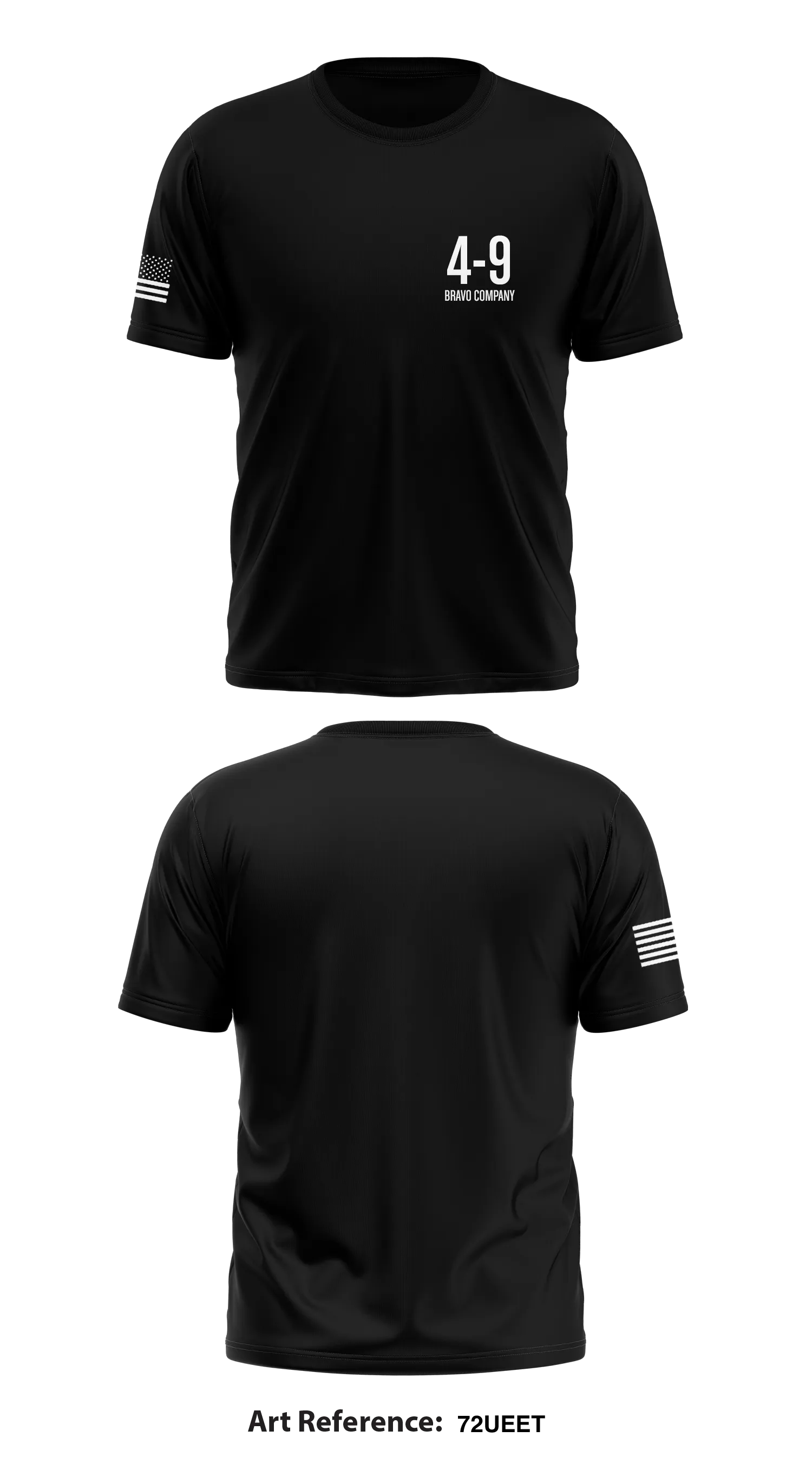 4-9 bravo company Store 1 Core Men's SS Performance Tee - 72Ueet