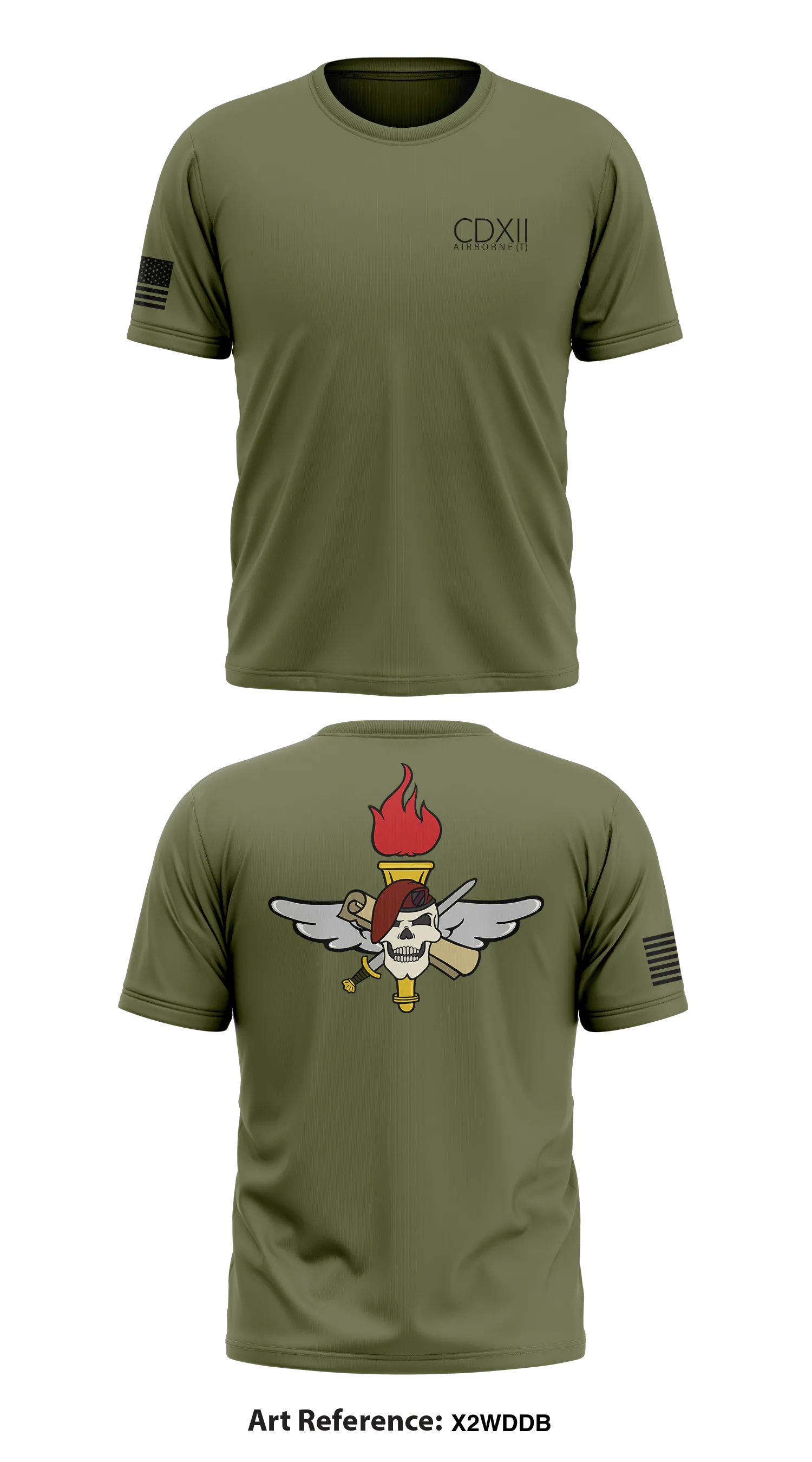 412th CA BN Store 1 Core Men's SS Performance Tee - x2wDDb