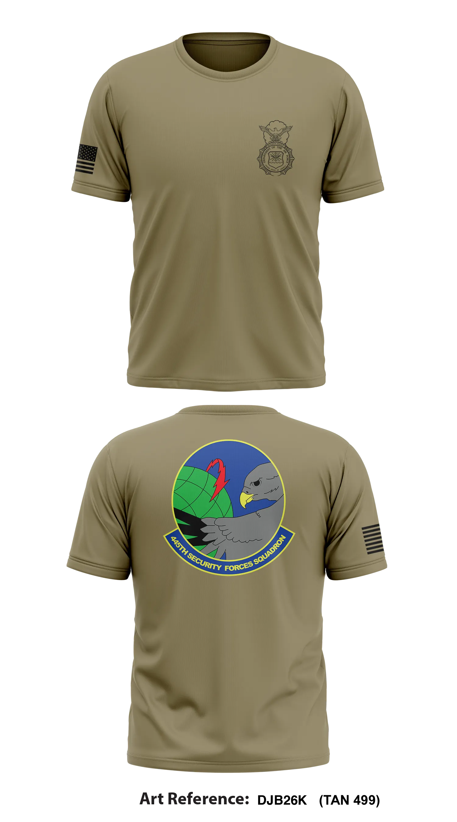 445th SFS WPAFB Store 1 Core Men's SS Performance Tee - DjB26k