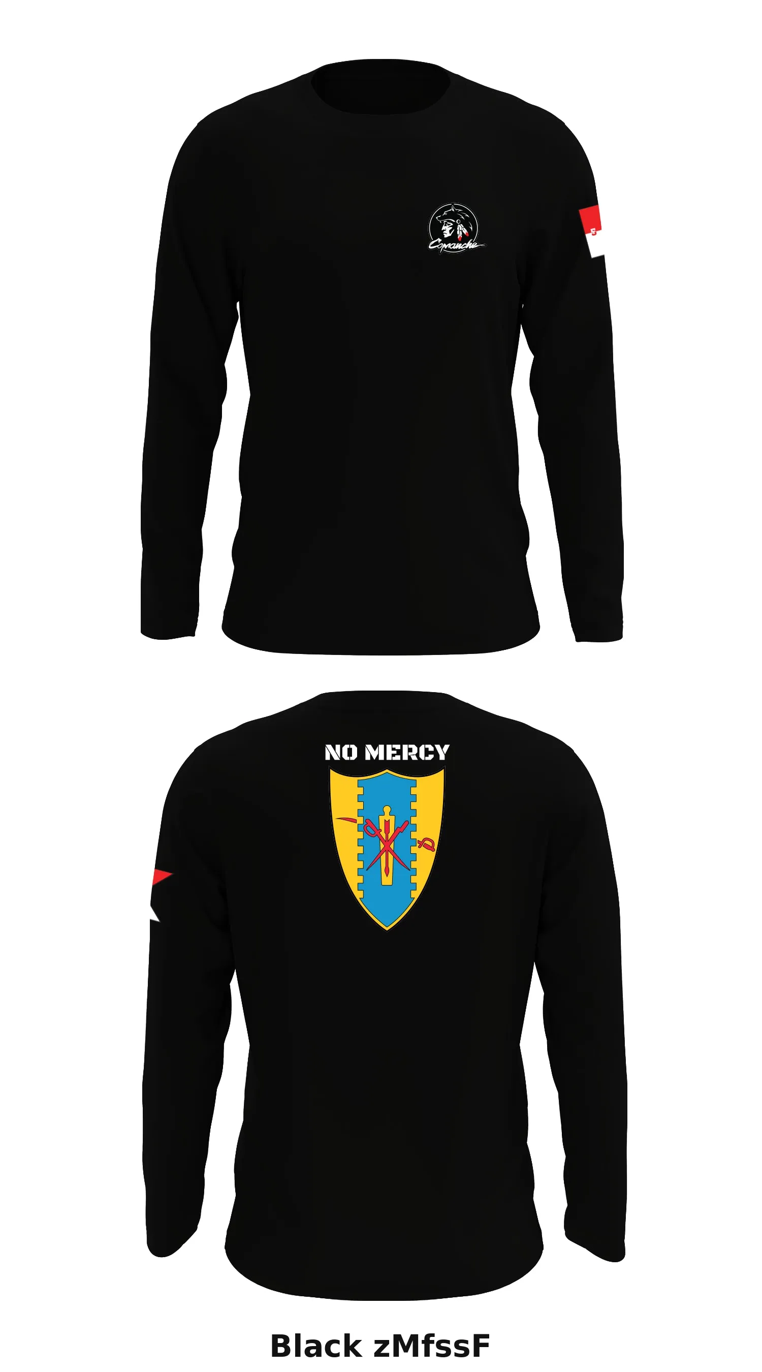 5-4 Cav Store 1 Core Men's LS Performance Tee - zMfssF