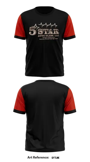5 Star Auto Glass LLC Core Men's SS Performance Tee - 6ytLNK