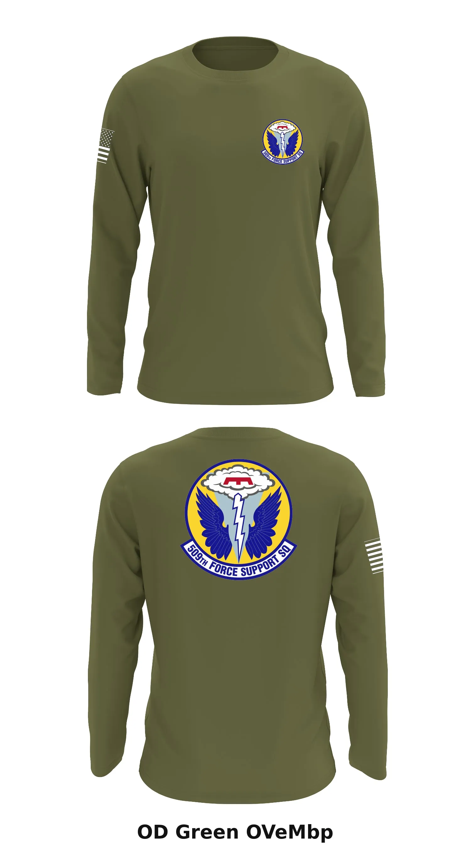 509th FSS Store 1 Core Men's LS Performance Tee - OVeMbp