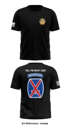 510th HR CO, 10th HSTB, 10th SBDE, 10th MTN DIV Store 1 Core Men's SS Performance Tee - yuR4m8