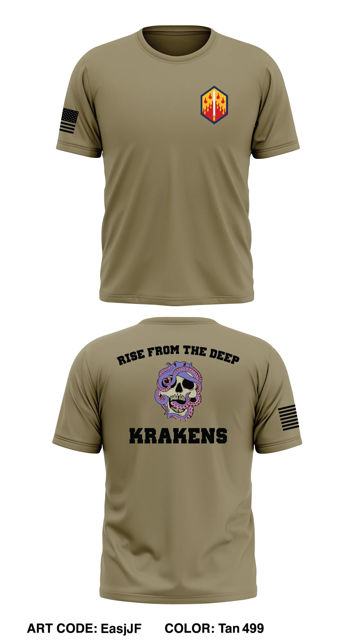 59th Chemical Company 3rd Platoon  Store 1 Core Men's SS Performance Tee - EasjJF