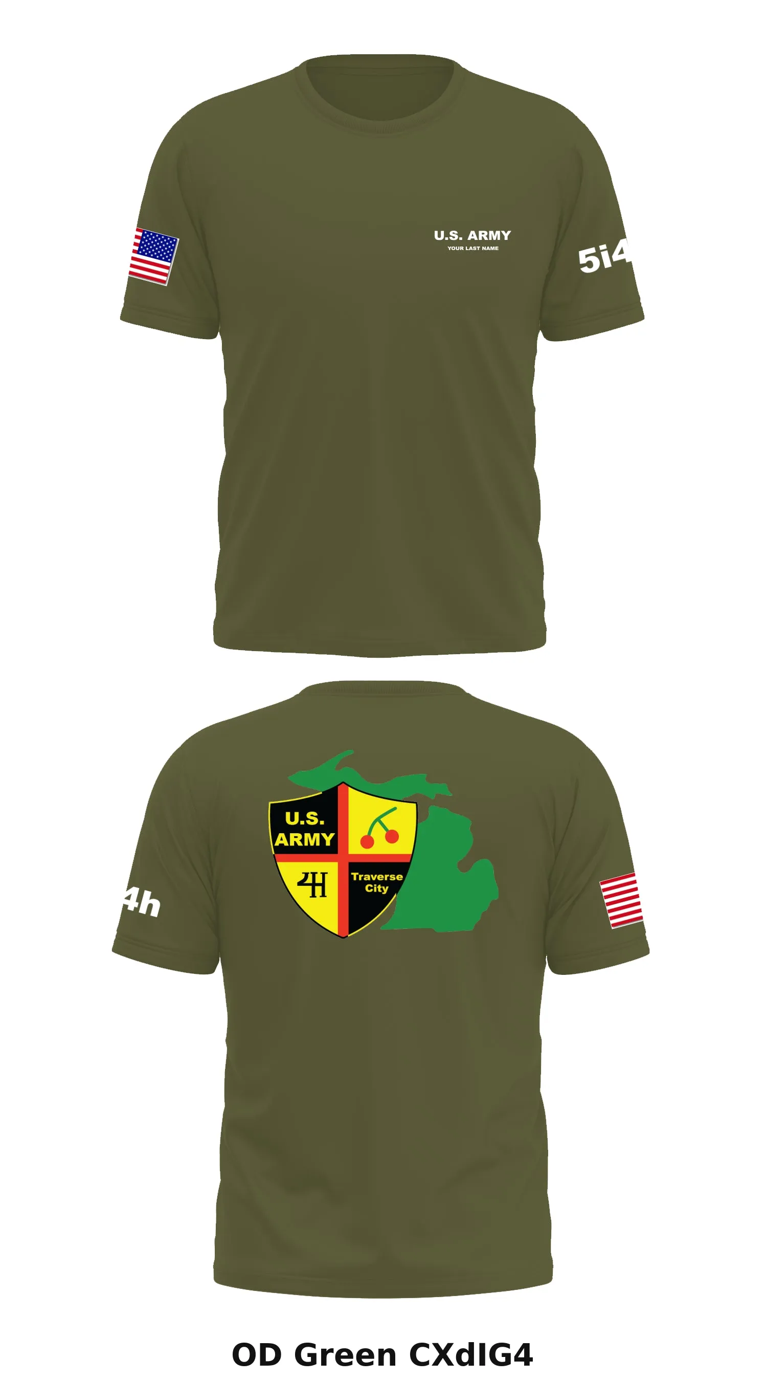 5i4h Store 1 Core Men's SS Performance Tee - CXdIG4