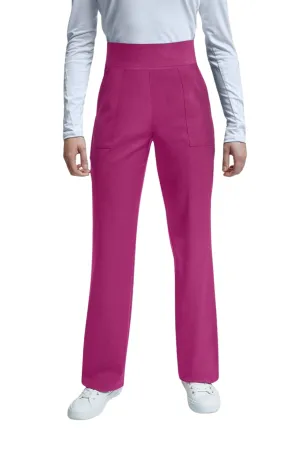 6-Pocket Knit Waistband Wide Leg Cargo Pant