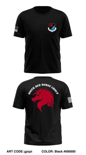 800th RED HORSE Grp Store 1 Core Men's SS Performance Tee - gjnjzt