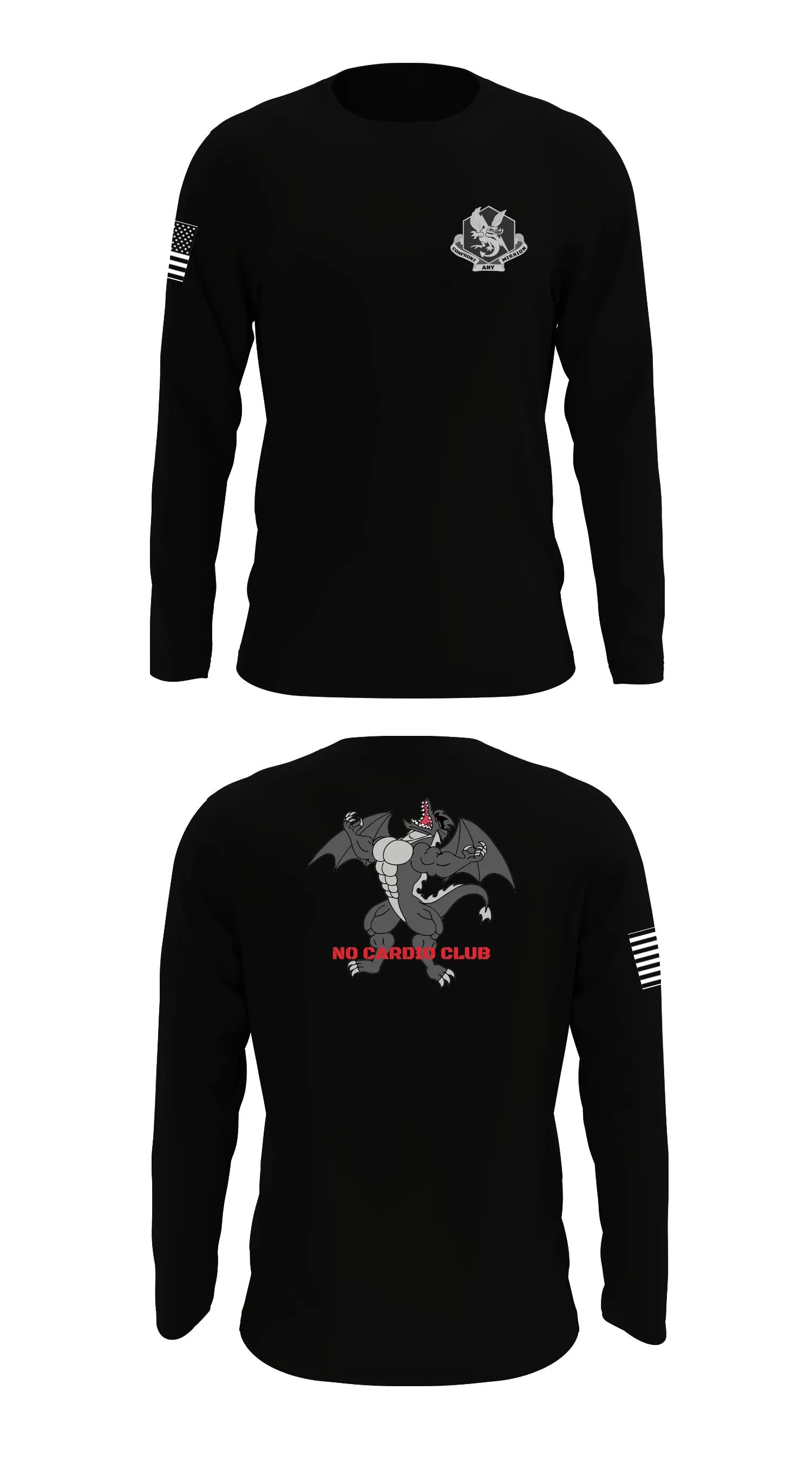 83d Chemical Battalion Store 1 Core Men's LS Performance Tee - 75784658317