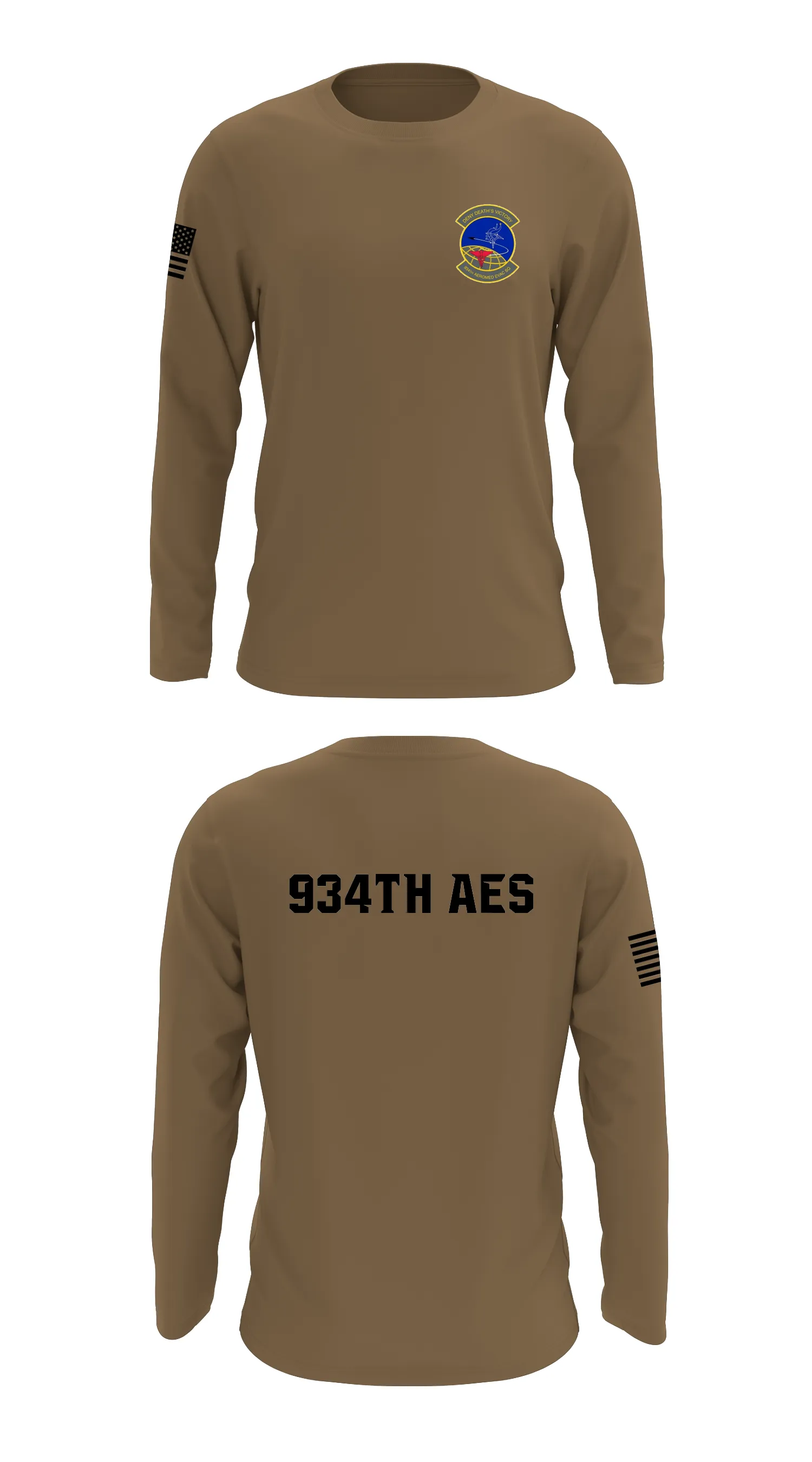 934th AES Store 1 Core Men's LS Performance Tee - 31885334468
