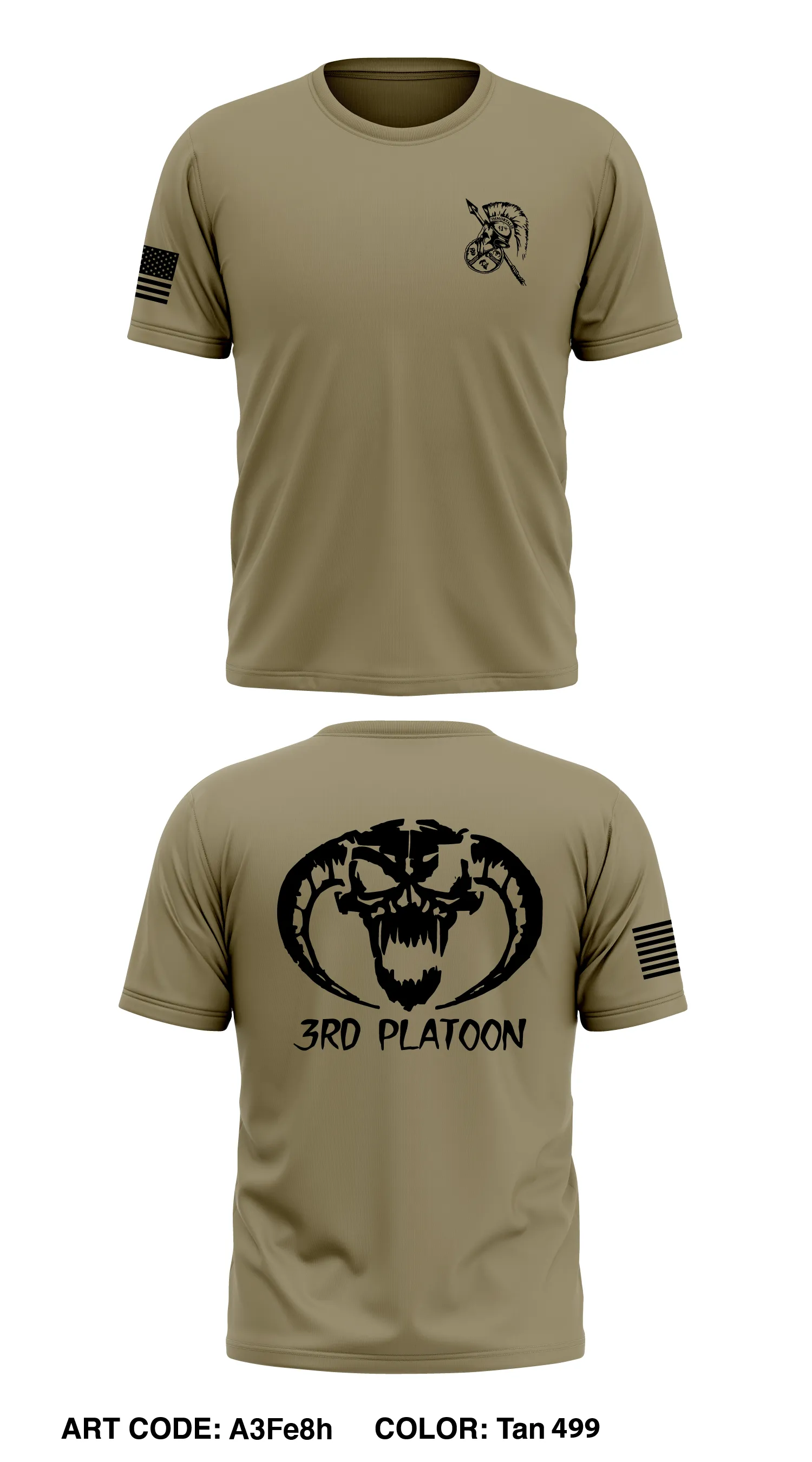 984th MP CO Core Men's SS Performance Tee - A3Fe8h