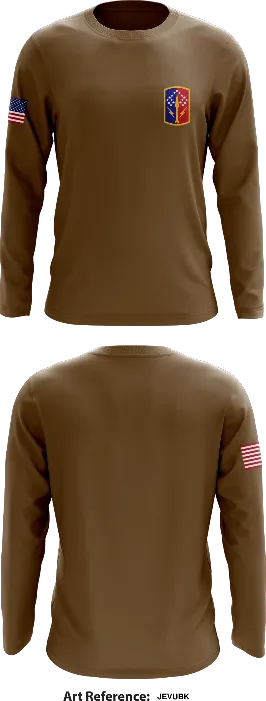 A BTRY 2-174th ADA BN Store 1 Core Men's LS Performance Tee - jEvuBk