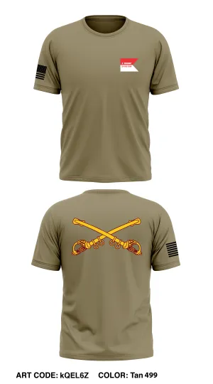 A Troop 2-101 CAV  Store 1 Core Men's SS Performance Tee - kQEL6Z