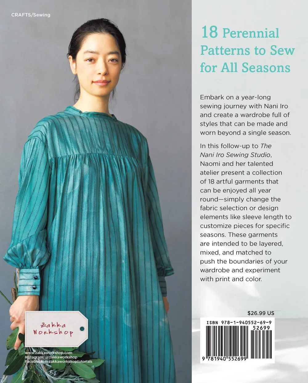 A Year of Sewing with Nani Iro by Naomi Ito