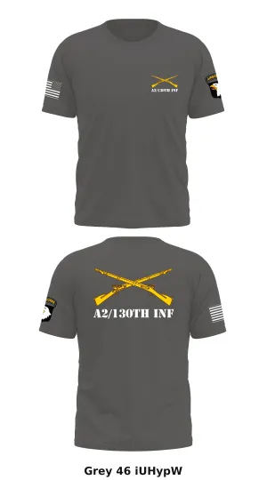 A2/130th INf Store 1 Core Men's SS Performance Tee - iUHypW