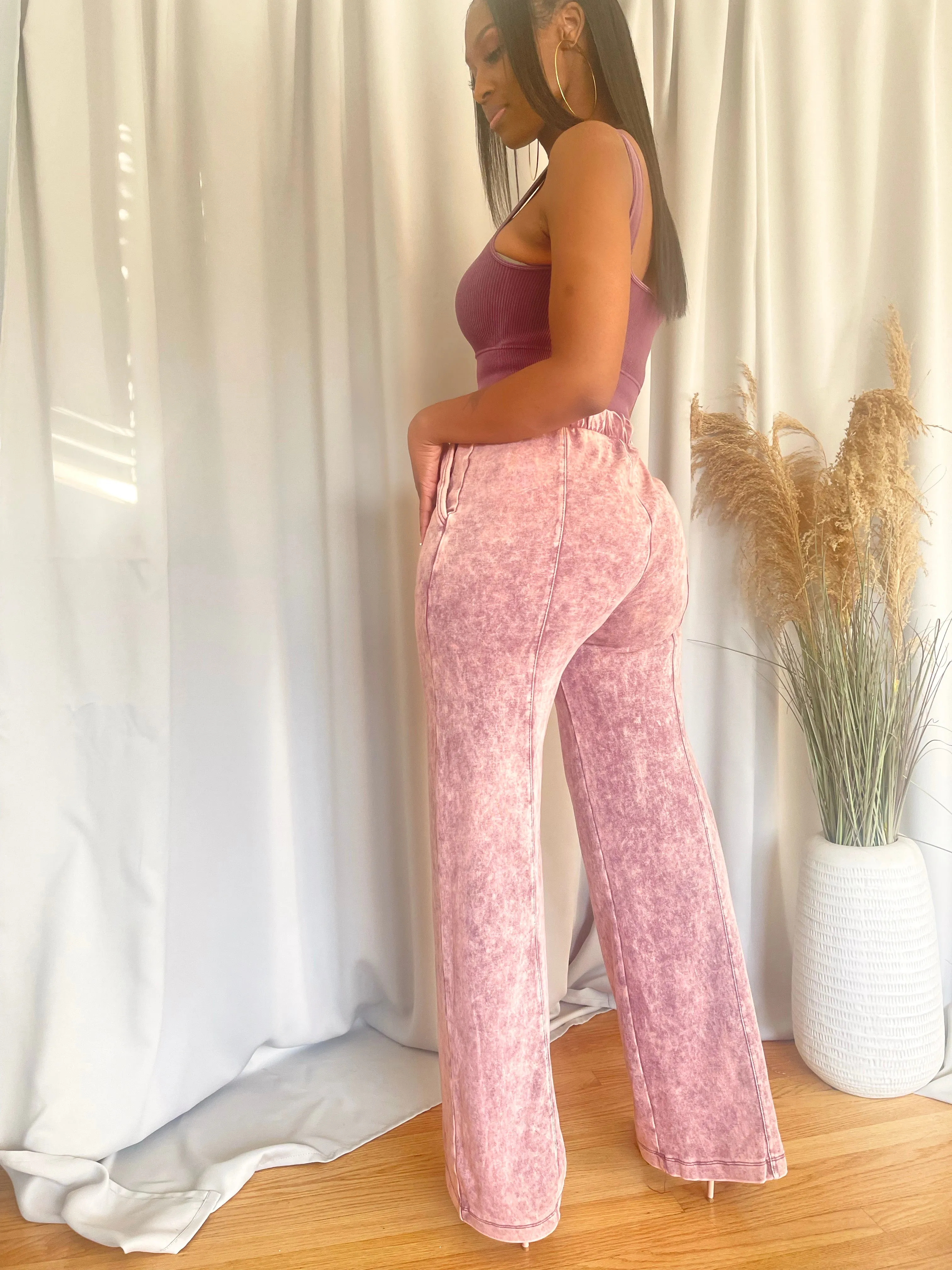 Acid Wash Crop Top