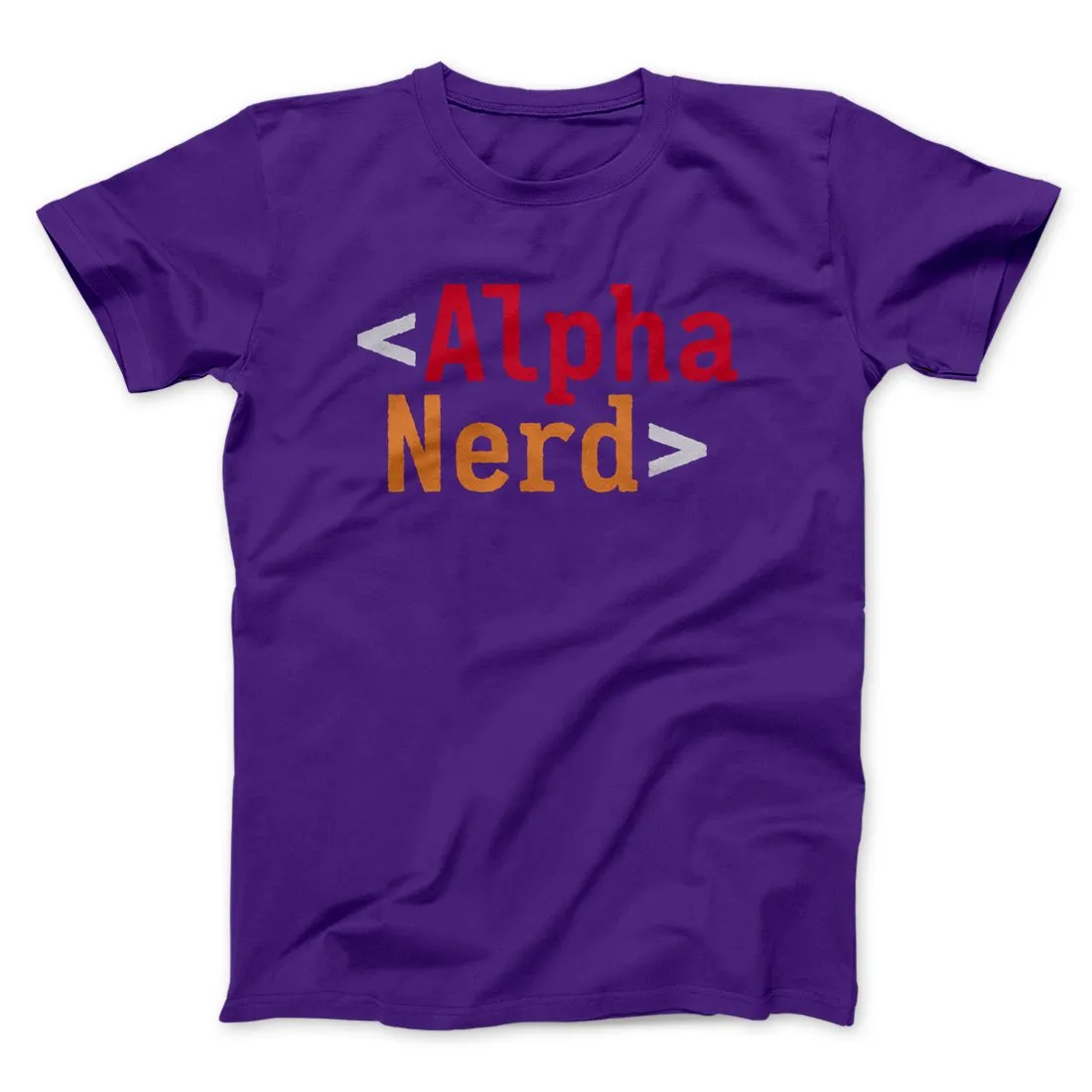 Alpha Nerd Men/Unisex T-Shirt