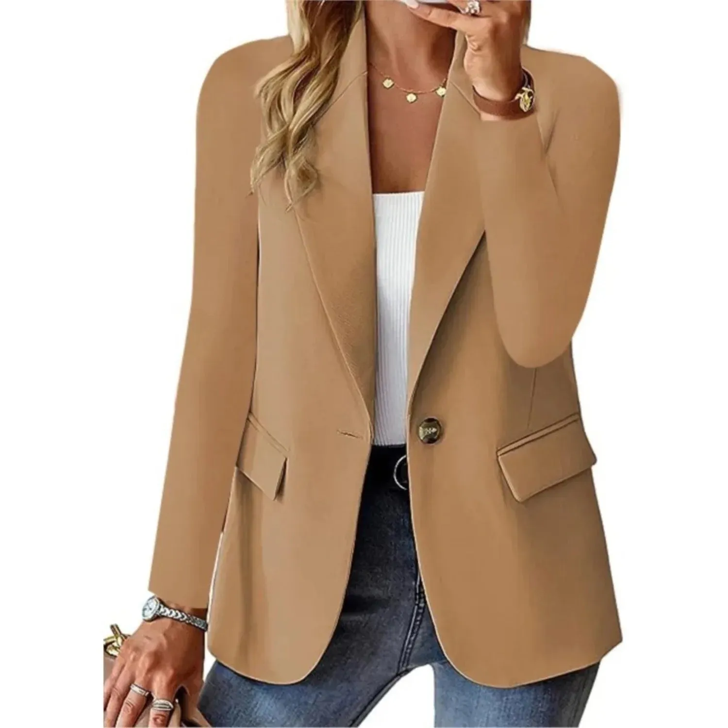 Ambre™ | Long Sleeve Elegant Casual Blazer