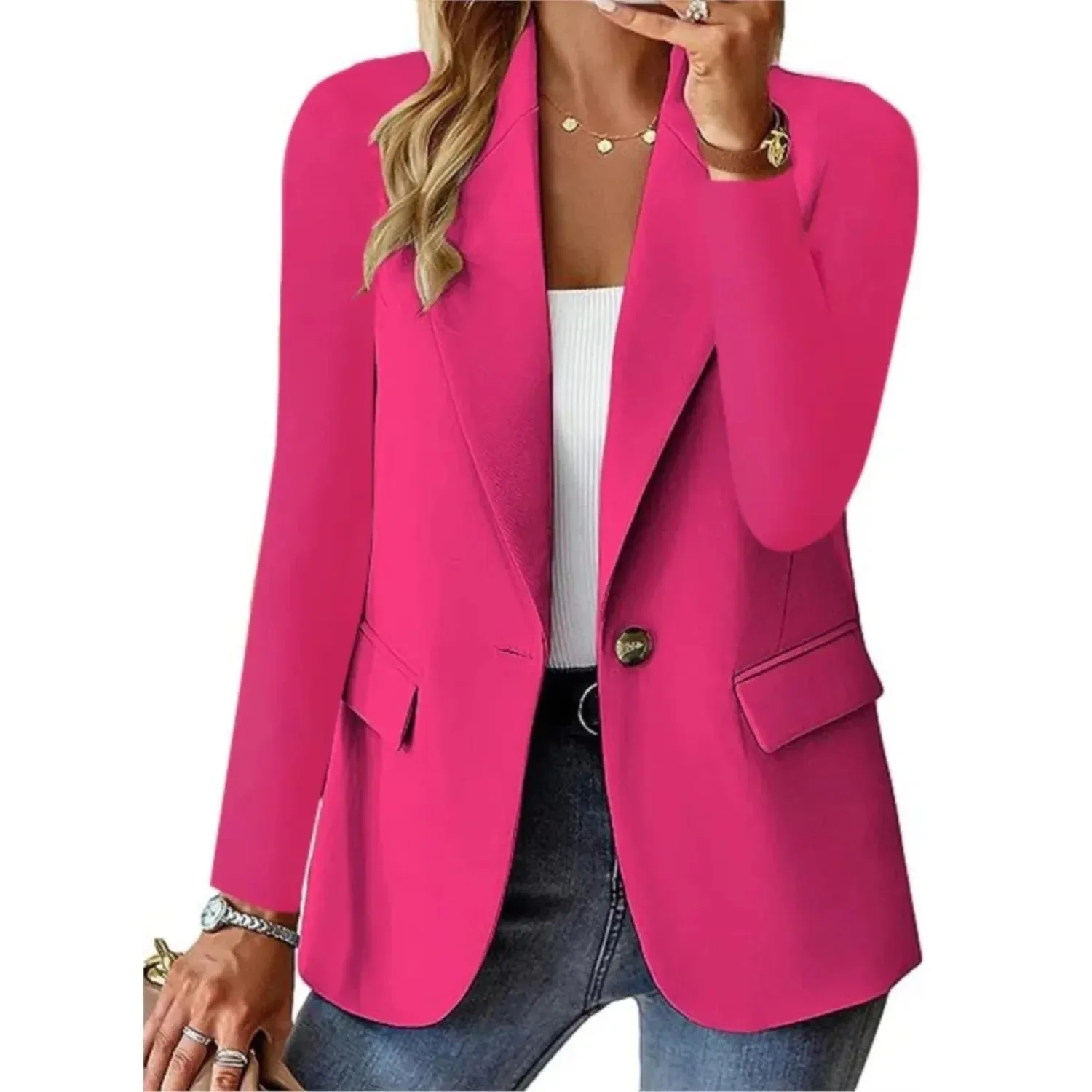 Ambre™ | Long Sleeve Elegant Casual Blazer