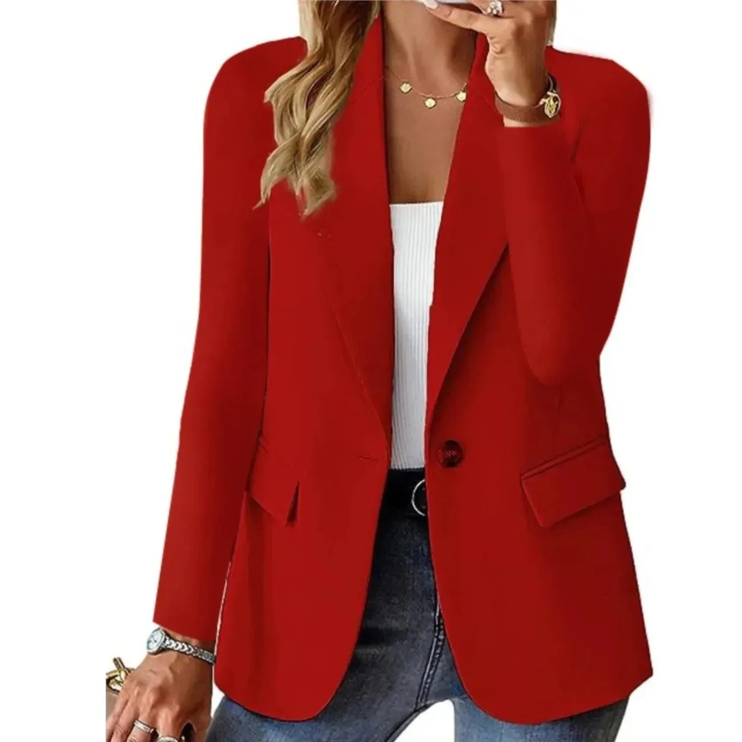Ambre™ | Long Sleeve Elegant Casual Blazer