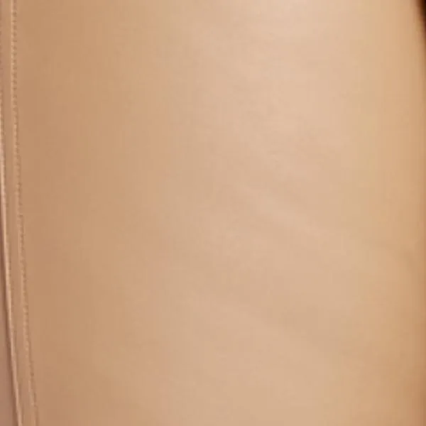 Anika Faux Leather Paperbag Waist Pants