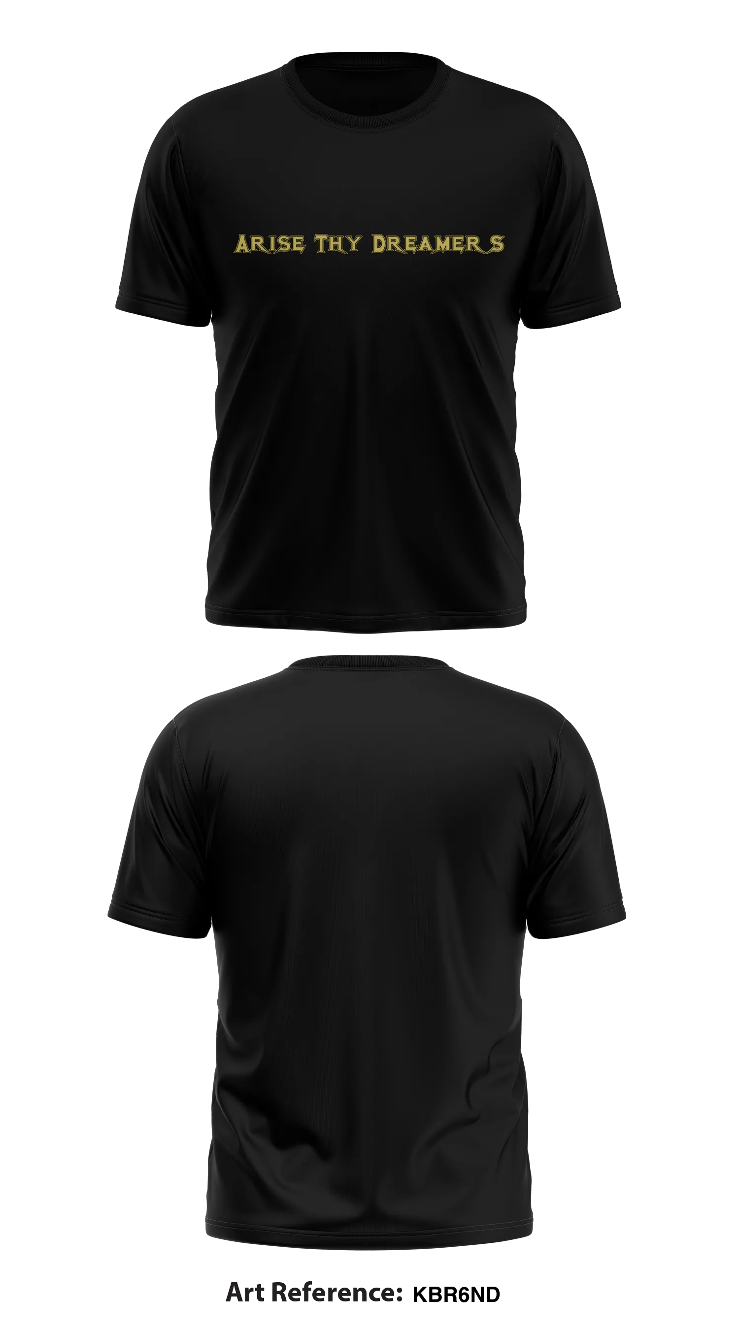 Arise Thy Dreamers Store 1 Core Men's SS Performance Tee - kBR6Nd